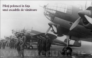 Piloti polonezi in fata bombardierelor